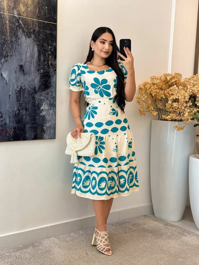 Conjunto Saia Violeta
