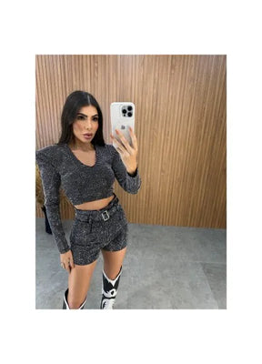 Short Super Luxo New  Preto