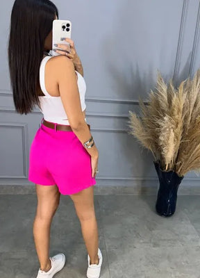 Short/Saia Cloe - Pink