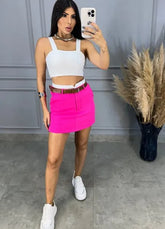 Short/Saia Cloe - Pink